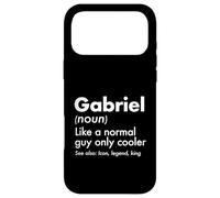 Gabriel Like A Normal Guy Only Cooler Legend King First Name Case for iPhone 17 Pro Max
