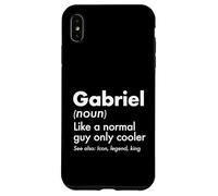 Gabriel Like A Normal Guy Only Cooler Legend King First Name Case for iPhone XS Max
