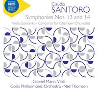 Gabriel Marin - Santoro: Symphony No. 13; Symphony No. 14; Viola Concerto; Conce