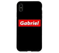 Gabriel Name 90's Streetwear For Gabe Boys Named Gabriel Case for iPhone XS Max