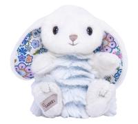 GABRIEL Plush Bunny, 15cm Blue Striped Super Soft Cuddly Stuffed Rabbit | Skin-friendly, Ultra-Soft Fluffy, EN71 & UKCA Certified, Comforting Companion, Machine Washable, Gift Over 18 Month