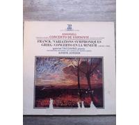 Gabriel Tacchino - Gabriel Tacchino / Armin Jordan interprètent ADDINSELL, FRANCK, GRIEG : Concerto de Varsovie; Variations Symphoniques; Concerto en La mineur - Orchestre de Monte Carlo