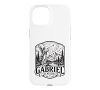 Gabriel The Archangel Messenger Christian Angel Scene Case for iPhone 15