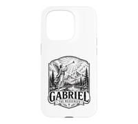 Gabriel The Archangel Messenger Christian Angel Scene Case for iPhone 15 Pro