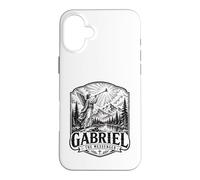 Gabriel The Archangel Messenger Christian Angel Scene Case for iPhone 16 Plus