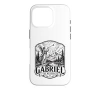 Gabriel The Archangel Messenger Christian Angel Scene Case for iPhone 16 Pro