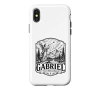 Gabriel The Archangel Messenger Christian Angel Scene Case for iPhone X/XS