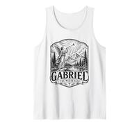 Gabriel The Archangel Messenger Christian Angel Scene Tank Top