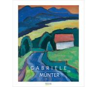 Gabriele Münter 2026: Kunstkalender mit Werken der Künstlerin Gabriele Münter. Großer Wandkalender mit Bildern aus dem Expressionismus. Format: 45,5 x 55 cm
