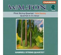 Gabrieli String Quartet - Walton: First String Quartet; String Quartet in A minor