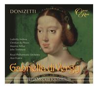 GABRIELLA DI VERGY - ANDREW/LESSIS/DAVIES/LPO/+ 2 CD NEW DONIZETTI,GAETANO