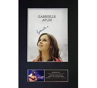 GABRIELLE APLIN Signed Autograph Mounted Photo Reproduction PRINT A4 Rare Perfect Birthday (297 x 210mm) #381b (Not Framed)