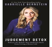 Gabrielle Bernstein Judgement Detox Paperback Book in White Gabrielle Bernstein White