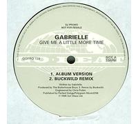 GABRIELLE - GIVE ME A LITTLE MORE TIME 12 INCH (12" SINGLE) UK GO BEAT 1996 (Katalog-Nummer:GOPRO139)