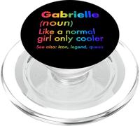 Gabrielle Like A Normal Girl Only Cooler Queen First Name PopSockets PopGrip for MagSafe