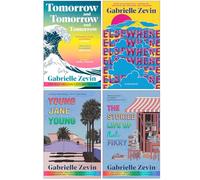 Gabrielle Zevin Collection 4 Books Set (Tomorrow and Tomorrow and Tomorrow, Elsewhere, Young Jane Young & The Storied Life of A.J. Fikry)