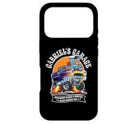 Gabriel's Garage Hotrod Classic Car Design for Name Gabriel Case for iPhone 17 Pro