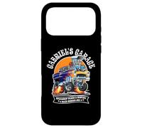 Gabriel's Garage Hotrod Classic Car Design for Name Gabriel Case for iPhone 17 Pro Max