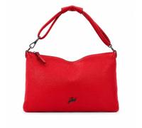 Gabs Beyonce EW Leather Shoulder Bag Black Made in Italy - Fire Red