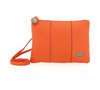 Gabs G3 Plus M Basic Convertible Backpack Shopper Tote Bag Leather Orange