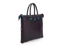Gabs G3 Plus M Convertible Hobo Shopper Tote Leather Purple