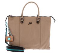 Gabs G3 Plus TG Bull Black Shoulder Bag M Cappuccino