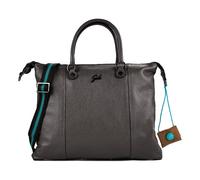 Gabs Leather G3 Plus TG Bull Black Shoulder Bag Lava dark grey | Women's transformable leather bag