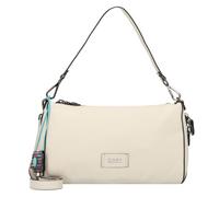 Gabs Pepita Shoulder Bag Leather 31 cm with expansion pleat white