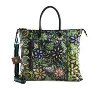 Gabs shoulder bag G3 Plus Tote Bag L Ricamo Fiore Verde