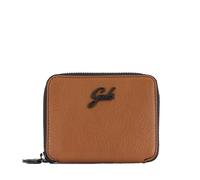 Gabs Wallet Gmoney49 Squared Outline Leather Brown Woman