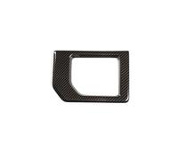 GACBDXA Car Central Control Decorative Panel Interior Strip Sticker Compatible for Toyota Tundra 2014-2021 Carbon Fiber Accessories(6)