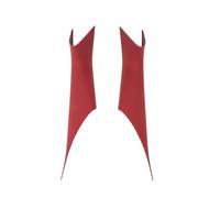 GACBDXA Car Inner Door Handle Pull Cover Decorate Compatible for BMW 5 Series G30 2017-2023 ABS Carbon Fiber Accessories(Red 2 PCS)