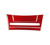 GACBDXA Seat Heating Button Panel Cover Trim Sticker Compatible for BMW 5 Series E60 2004-2007 Carbon Fiber Car Interior Accessories(A2)