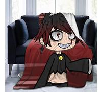 Gacha Life Series Gacha Boy Flannel Throw Blanket Ultra Soft Bedspread Microfiber Fleece Blanket Durable Home Decor Perfect for Couch Sofa Bedm 60x50 Inch