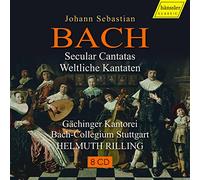 Gachinger Kantorei; Bach-Collegium Stuttgart; Helmuth Rilling - Johann Sebastian Bach: Weltliche Kantaten ('Secular Cantatas')