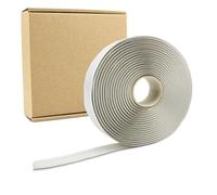 Gad2go Butyl Seal Tape White Butyl Sealant Tape 5M /16.4Ft Waterproof Butyl Rubber Tape for RV Repair Window Door Windshield Boat Sealing (Wide:20mm,Thick:3mm)