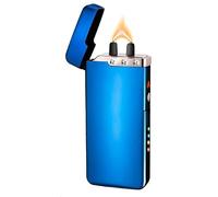 GADATOP Electric Lighter, Plasma Lighter, Flame, Rechargeable Lighters, Windproof Lighters, Elegant Blue
