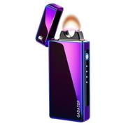 GADATOP Plasma Lighter,Flameless Windproof Rechargeable USB Arc Electric Lighter,Cool Gadget Lighters Gifts for Women Her Girlfriend Birthday Lighters (Colorful)