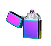 GADATOP Triple-Arcs Electric Lighter, Trendy Metal, Windproof, Rechargeable USB, Magic