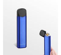 GADATOP Ultra-Thin Electric Windproof Lighter, Tungsten Turbo Lighter Touch Switch, Rechargeable USB Lighter with LED Battery Indicator (Blue)