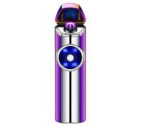 GADATOP Windproof Electric Lighter, Triple-Arcs Plasma Lighter with Battery Indicator (Colour)