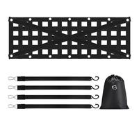 GADFISH Heavy Duty Tailgate Net, Cargo Extender with 4 Adjustable Buckle Straps, Perfect for Truck, Trailer, Boat, Jeep, SUV (54"x17.7")