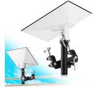 GADFISH Mini Starlink Mount - Adjustable RV Ladder & Roof Rack Mount, with Pipe Adapter for Pole/Roof/Camper/Railing Applications