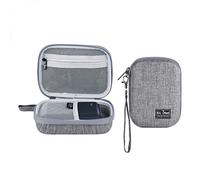 Gadget Organizer Case for Travel Routers GL-AXT1800/ GL-MT1300/ GL-SFT1200/ GL-E750, Chargers, Cables & Accessories, Sturdy & Durable Pouch, Hand-carry EVA bag, Anti-shock, Water Resistant (Grey)