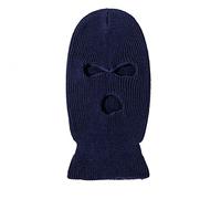 Gadgetking 3 Hole Full Face Ski Mask Winter Cap Balaclava Hood Beanie Cap Hats Military Tactical Swat Warmer 2 Motorcycle Helmet Motorbike Paintball Paint Balling (Navy Blue)
