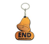 Gadgetking BELLEND KEYRING GIFT FOR HIM BOYFRIEND FRIEND DAD FUNNY JOKE NOVELTY IDEA BELL END BOSS SECRET SANTA RUDE GAG FUN PRANK 18TH 21ST 30TH 40TH BIRTHDAY UNIQUE KEYCHAIN