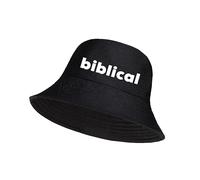 Gadgets Mafia Bucket Hats for Oasis Band - One Size Fits All - 100% Cotton (UK, Alpha, One Size, Biblical)