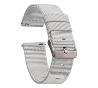 GadgetWraps 14mm Nylon Watch Band with Quick Release Pins - Compatible with Pebble, Fossil, Skagen, Wristology - 14mm Nylon Watch Band (Fog, 14mm)