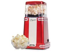 Gadgy Hot Air Popcorn Maker 1200W - Oil-Free - Retro Red