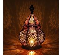 Gadgy Moroccan Lantern for Candles or Electric Lights. Decorative Candle Lantern